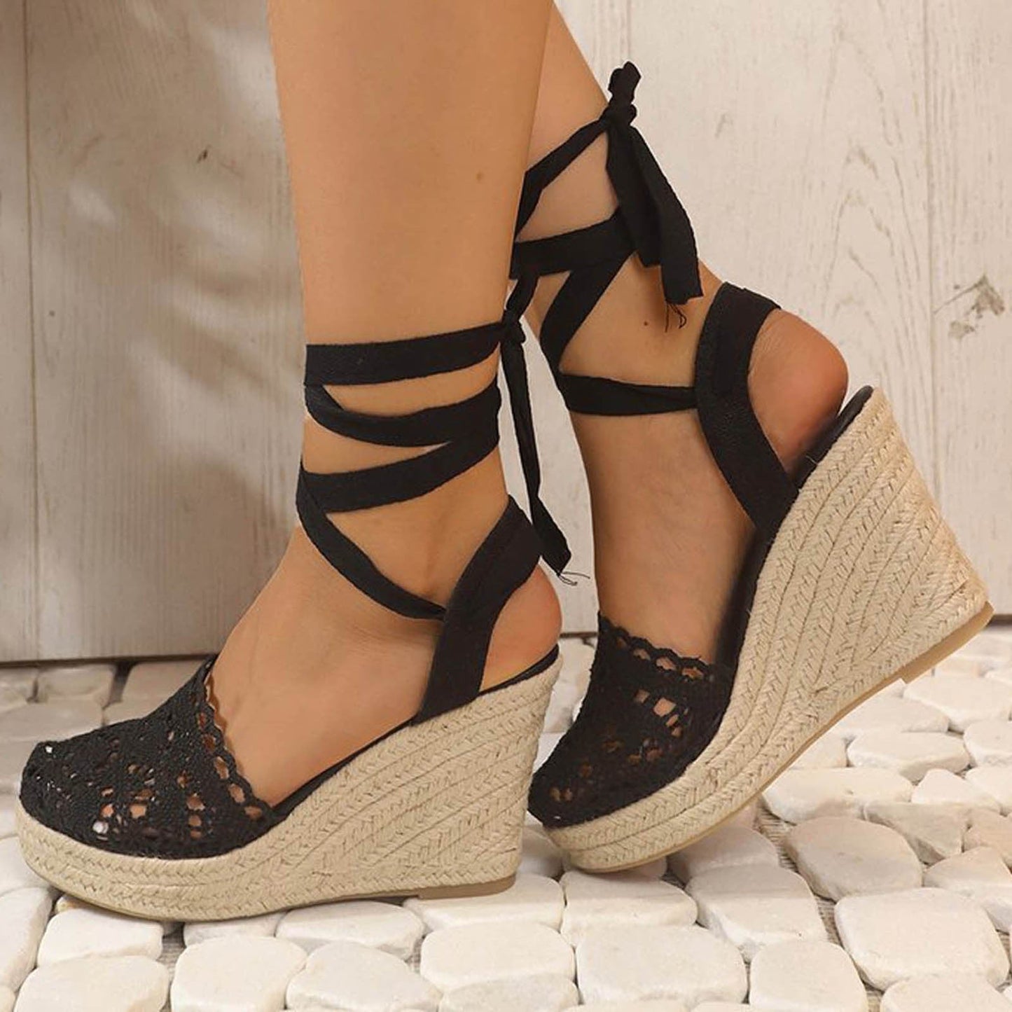 Sandales Plates Chic à Talons Bas