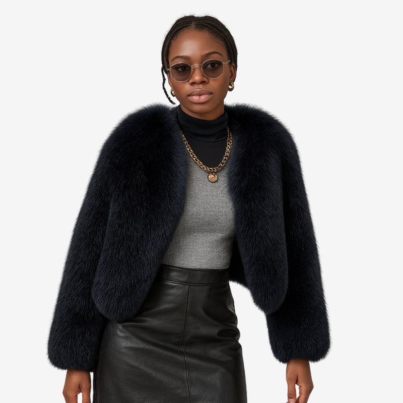 Veste Femme Élégante à Fermeture Avant