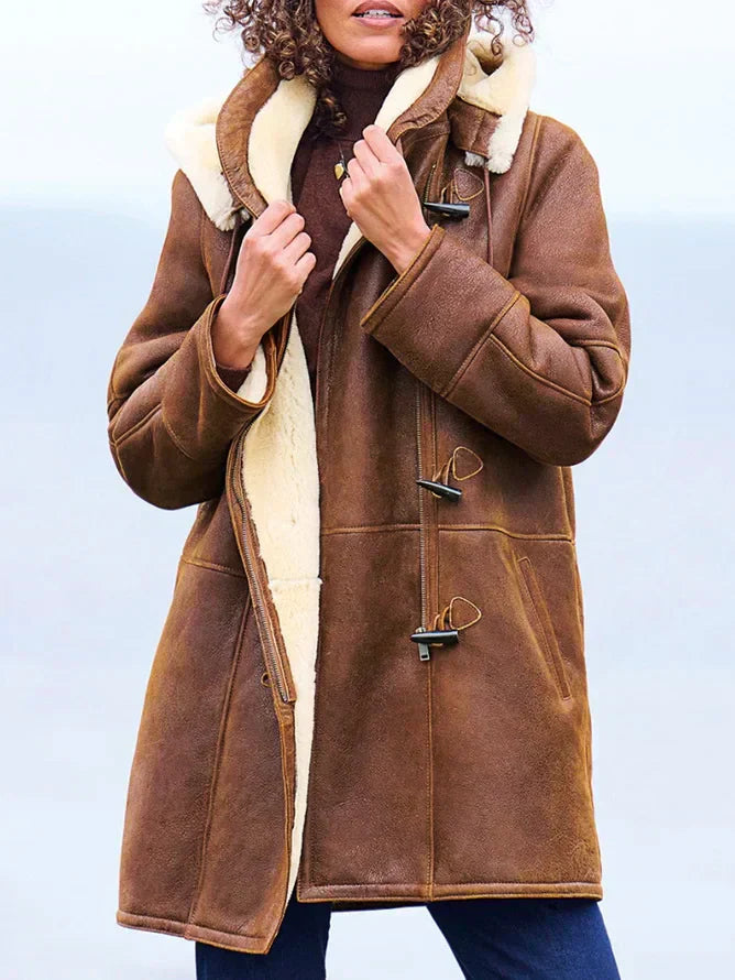 Manteau Femme Hiver Douillet et Chic à Capuche - LuxeStyle