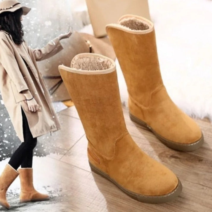 Bottes Hivernales Fourrées Chaussures Antidérapantes