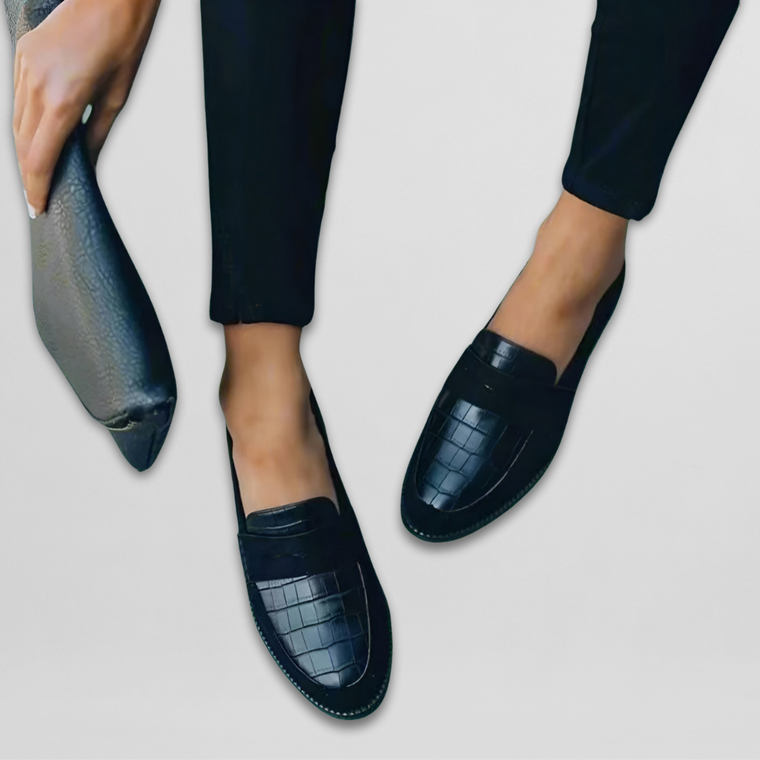 Mocassins Femmes Confortables à Semelle Platte pour Usage Quotidien - LuxeStyle