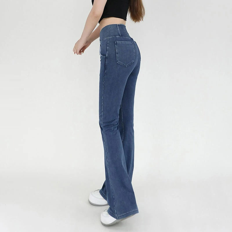 Legging Jeans Élégant Femme