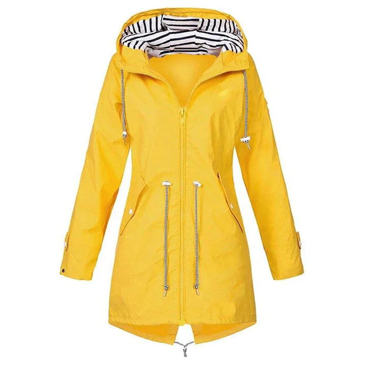 Veste Imperméable Étanche pour Femme avec Capuchon