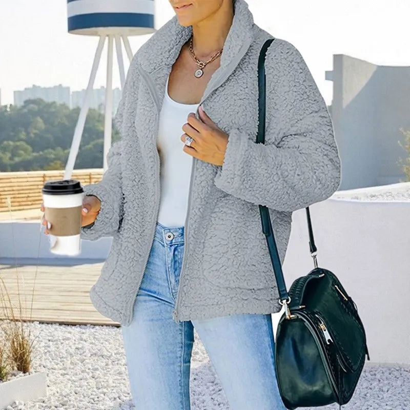 Veste Douillette Femme Longue Élégante