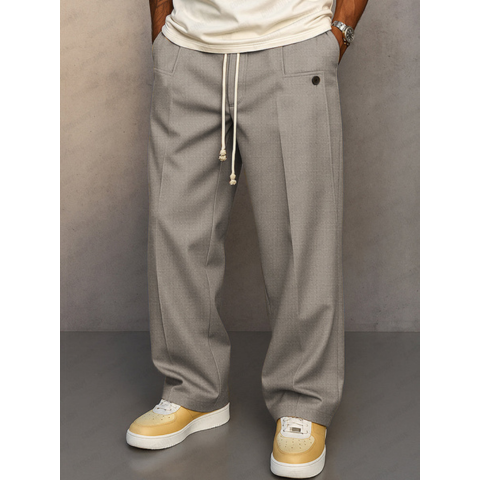 Pantalon décontracté pour homme large