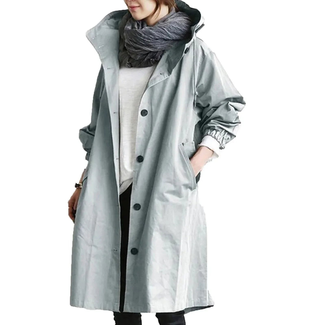 Manteau Imperméable Femme Élégant Long