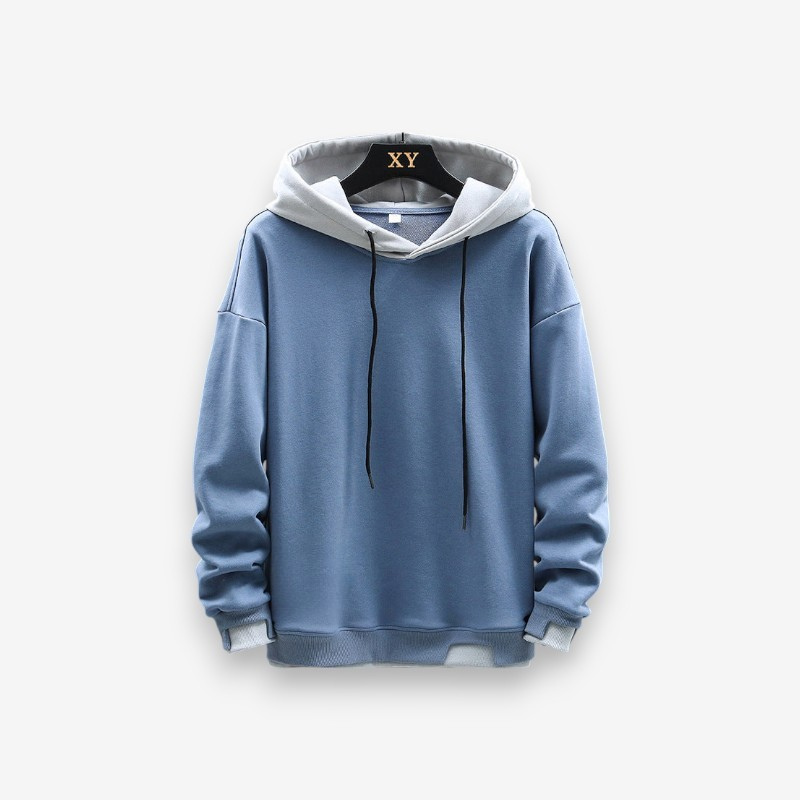 Sweat à Capuche Oversize Manches Longues