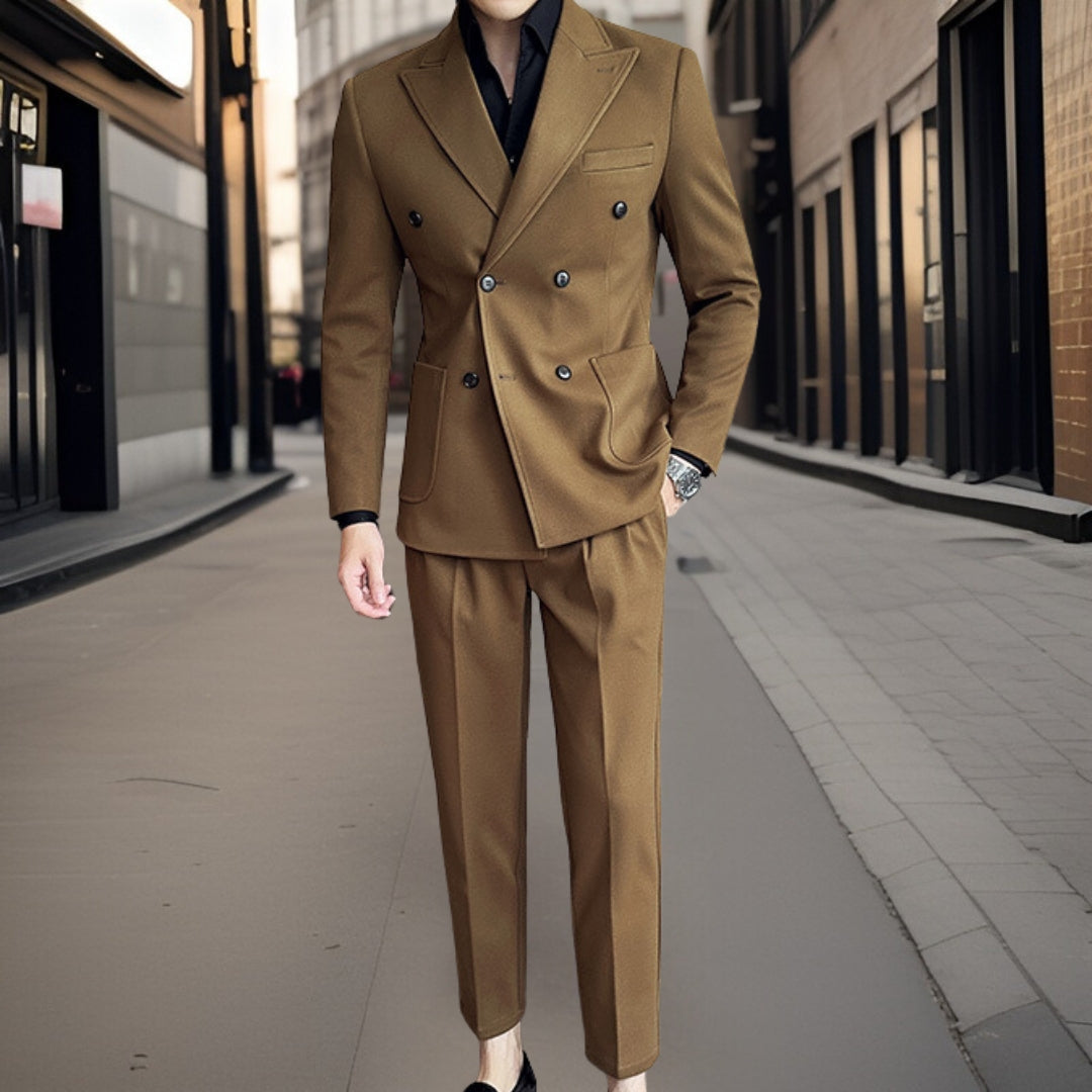Costume Mariage Homme Élégant 2 Pièces