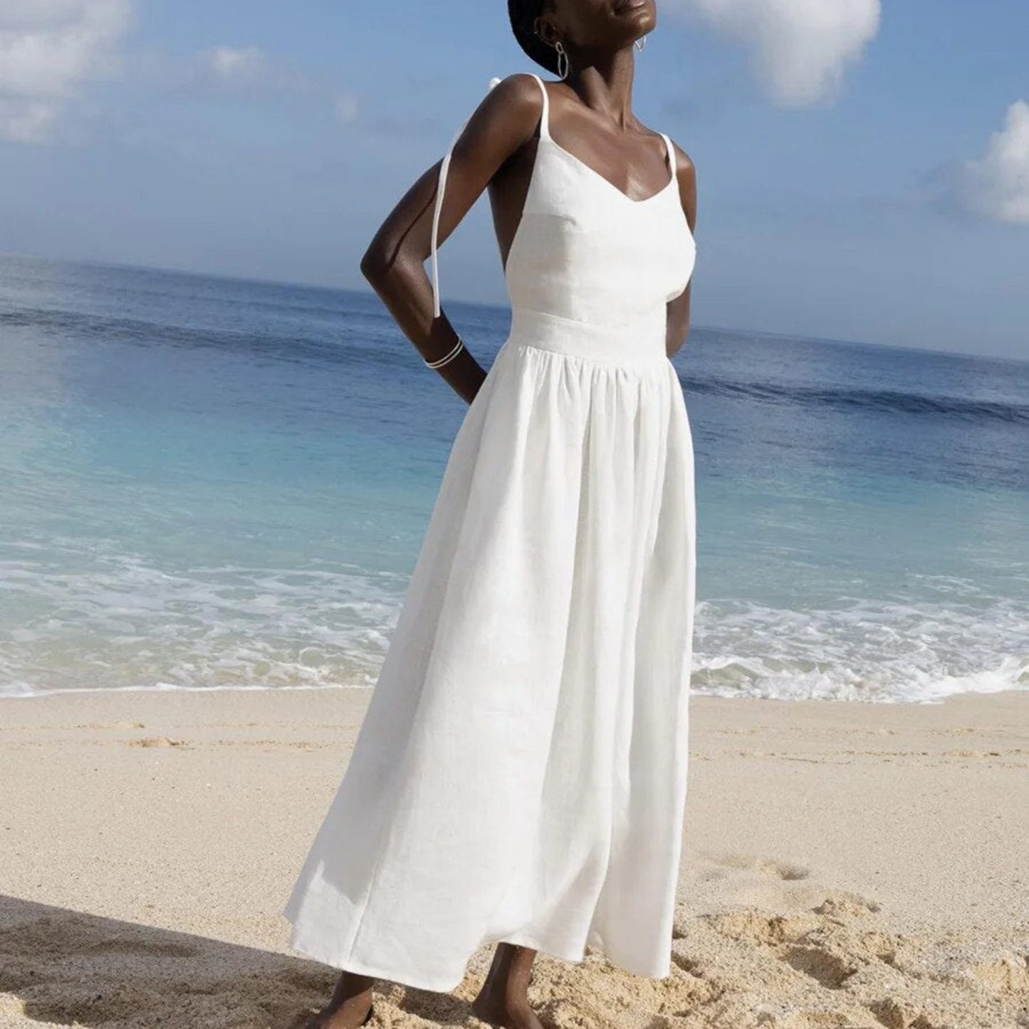 Robe Femme Élégante Longue Fluidité Confortable
