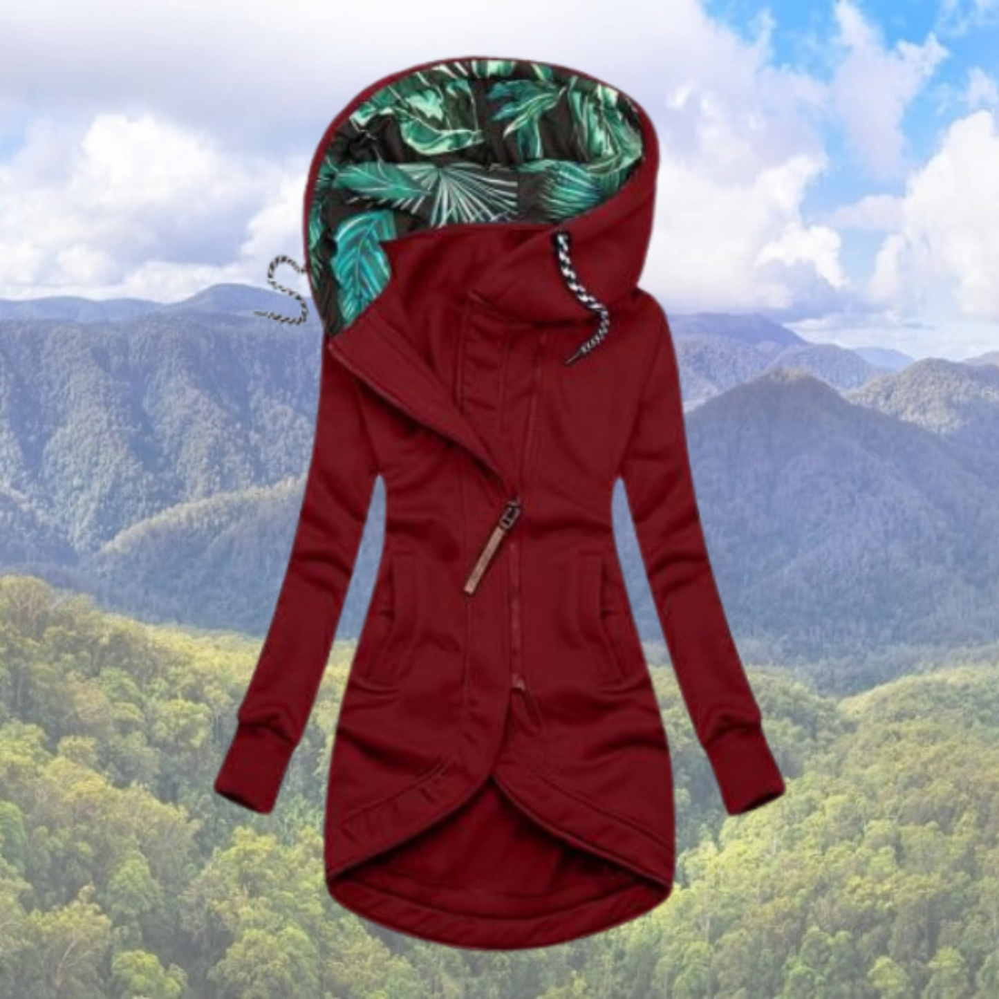 Manteau Femme Hiver Long Capuche