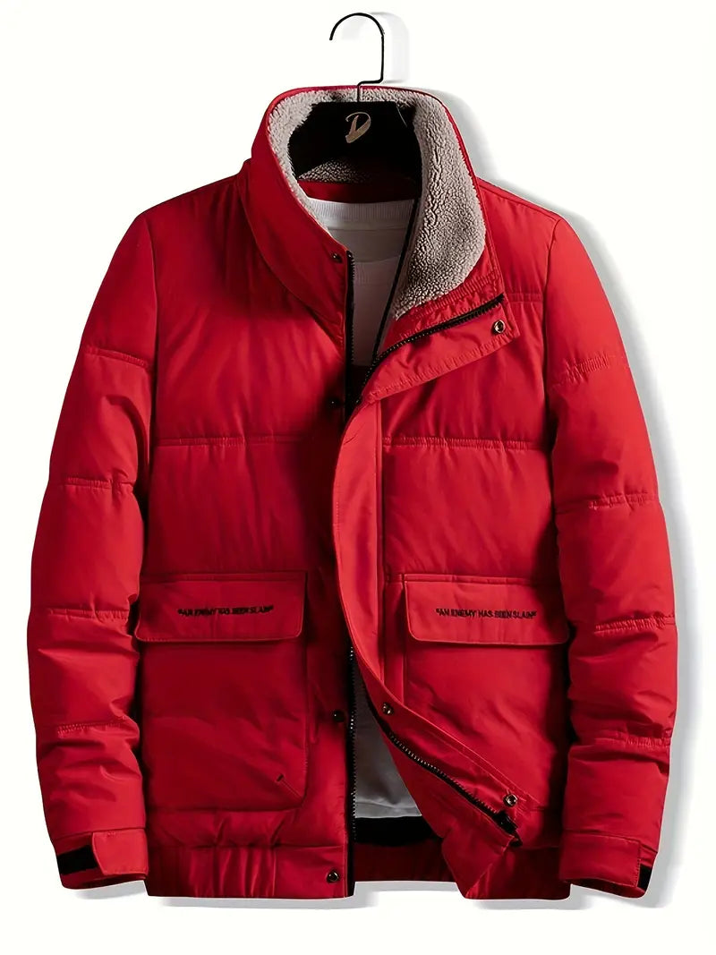 Veste Homme Zippée Col Montant pour Tous Les Jours