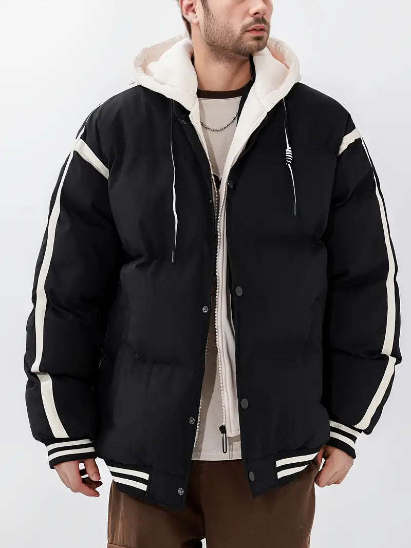 Veste Hiver Doublée Élégante pour Homme