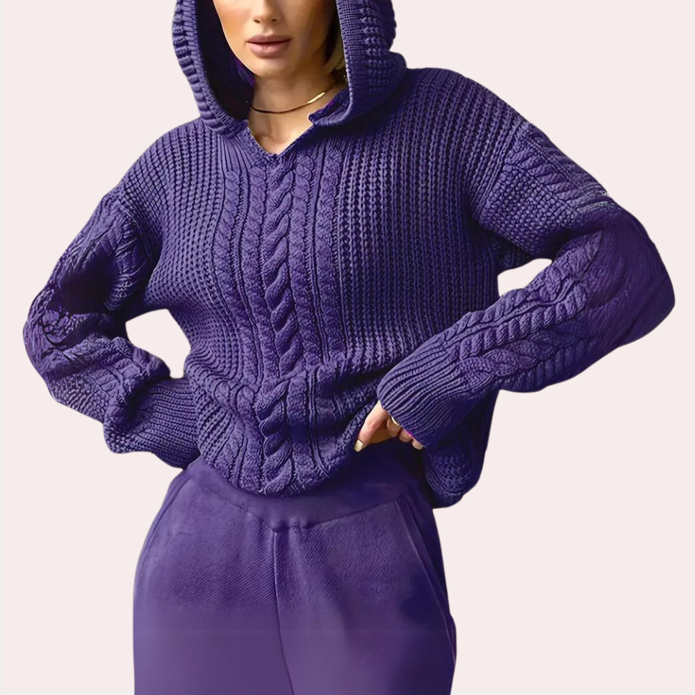 THERESA - Pull à Capuche pour Femmes