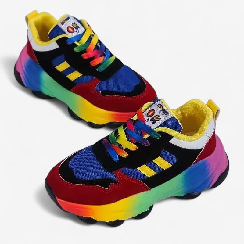 Baskets tendances à lacets avec semelle de sécurité
