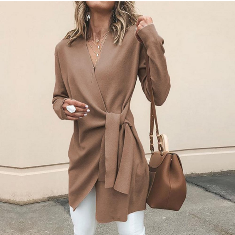 Manteau Élégant Femme Longueur Grande