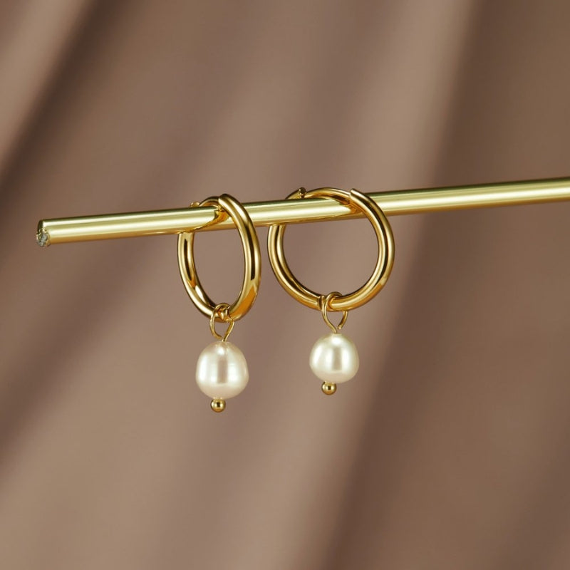 Boucles d'oreilles Élégantes en Perles Uniques et Forme Goutte - LuxeStyle