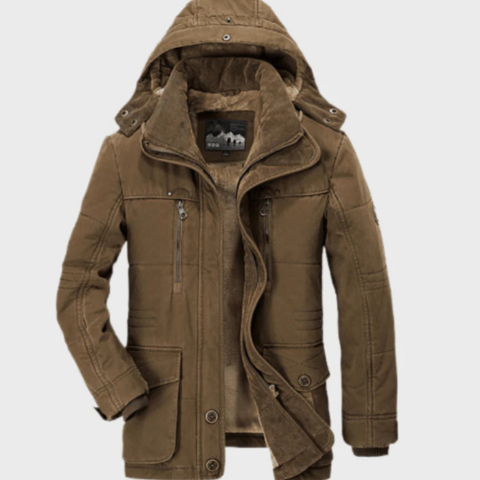 Veste Hiver Homme à Capuche Isolée