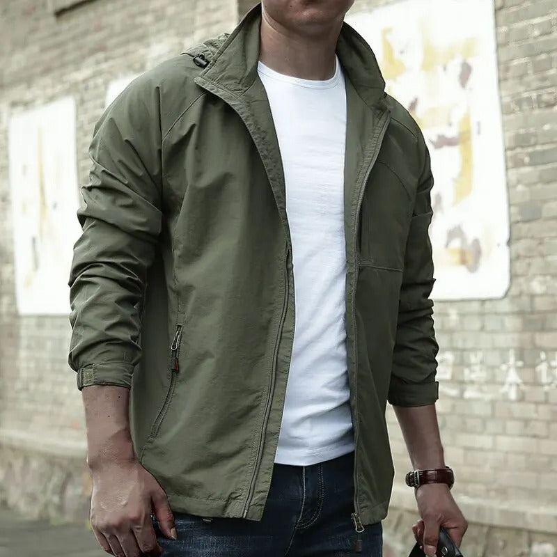 Aloïs™ – Veste Homme Imperméable & Respirante pour Activités Extérieures