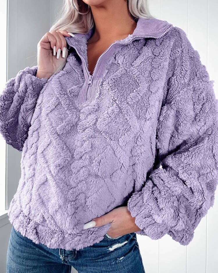 Sweat à Capuche Féminin – Pull Douillet au Style Décontracté