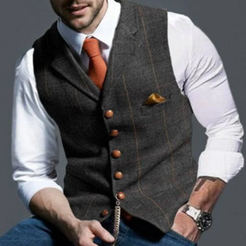 Gilet de travail chic homme
