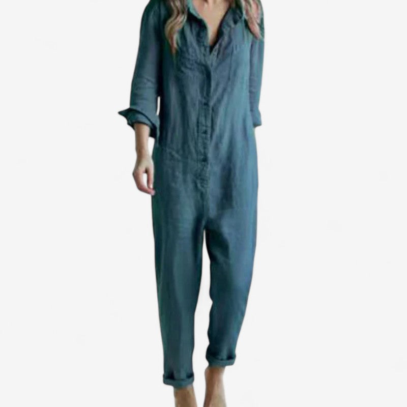Combinaison Femme Confort avec Poches Élargies
