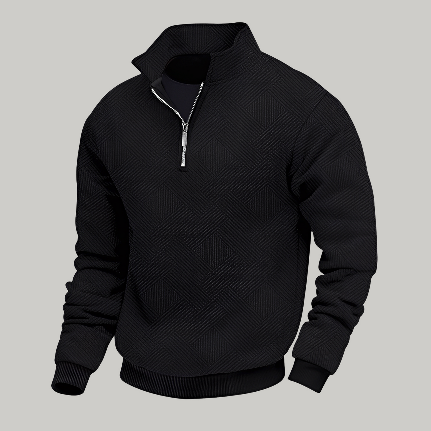 Pull Homme Zippé Pratique Quotidien