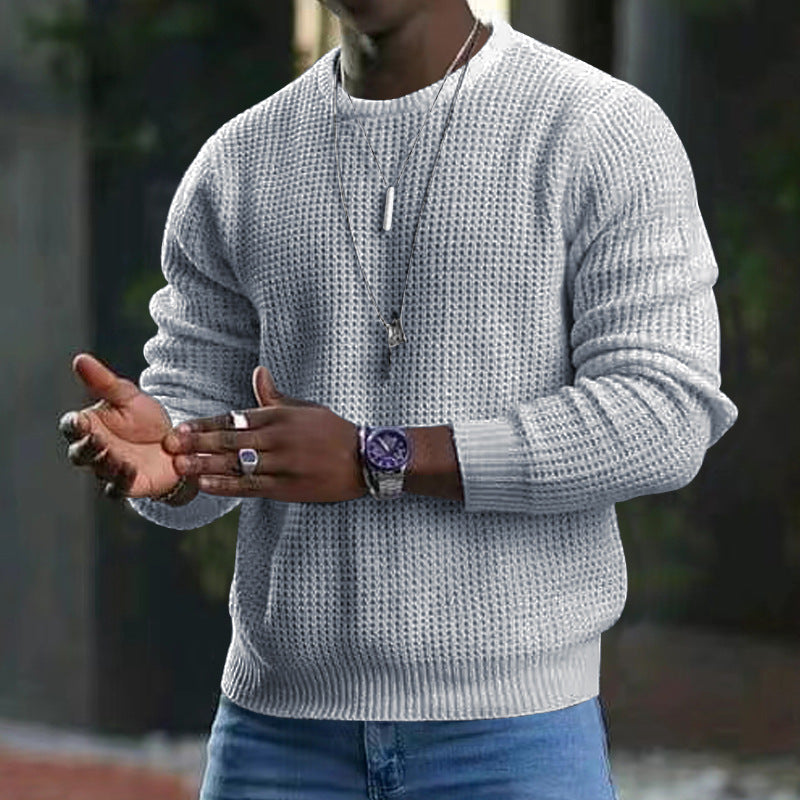Pull Classique à Manches Longues pour Homme