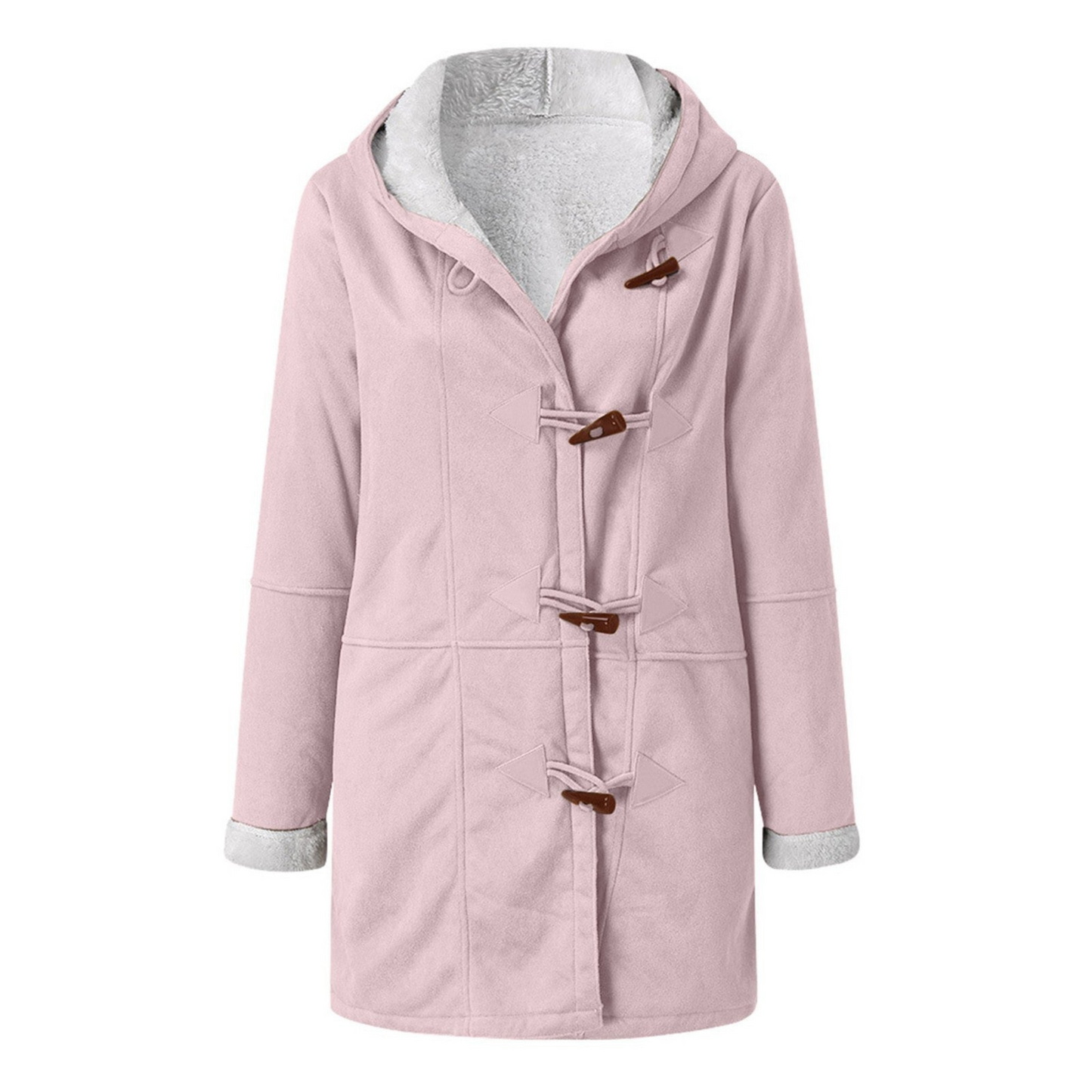 Manteau femme hiver chaud et léger vert foncé
