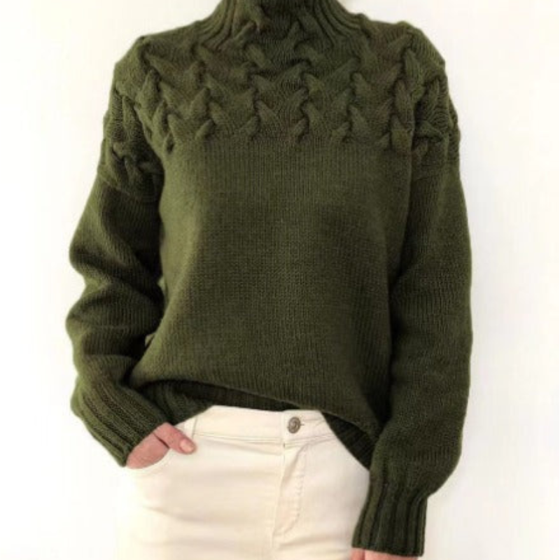 Pull Femme Hiver Douillet Manches Longues