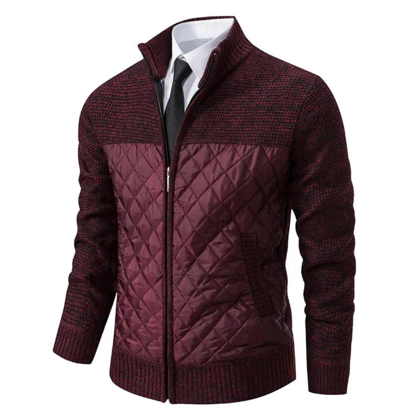 Idris | Cardigan Douillet Hiver Homme | Manches Longues