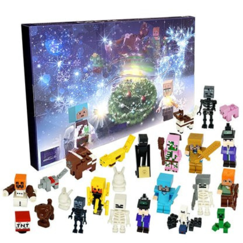 Calendrier de l'Avent Marvel En Boîte Avec Mini-Figurines Pour Les Petits