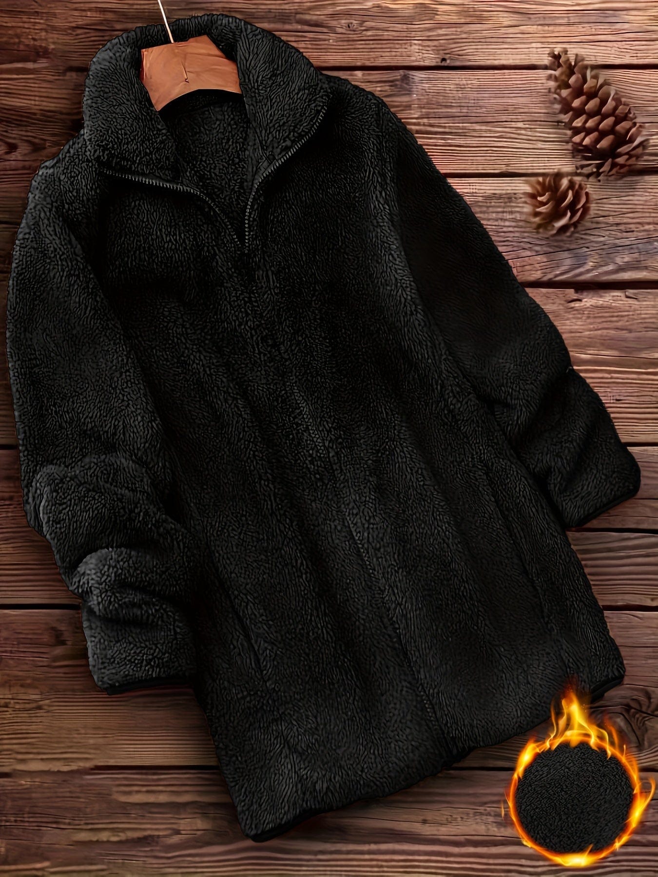 Veste Hiver Élégante et Chaude