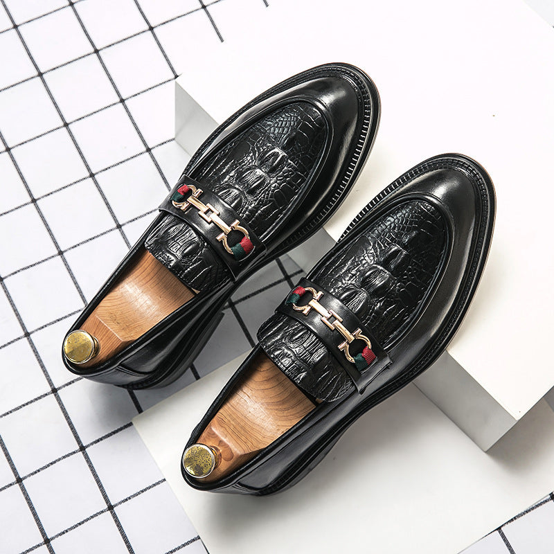 Mocassins de mariage homme élégants à enfiler