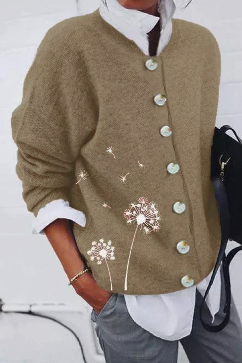 Cardigan Femme Imprimé Chic