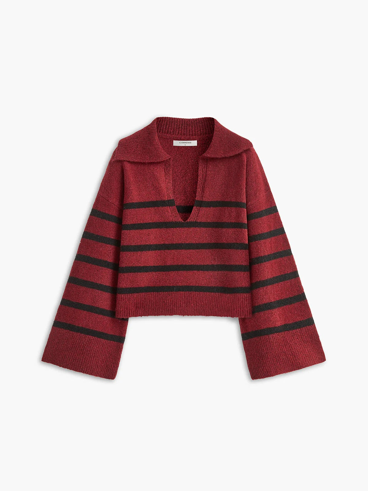 Pull à Capuche Rayé Femme Hiver Chic