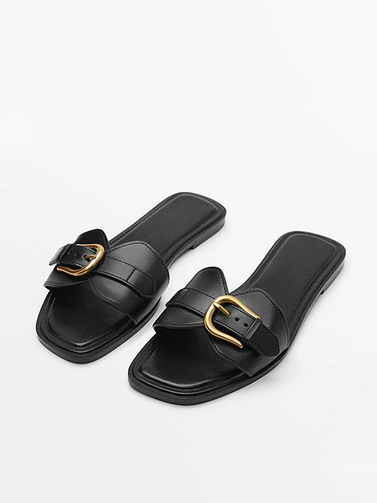 Sandales Femmes Cuir Douces avec Fermeture Réglable & Semelle Confort