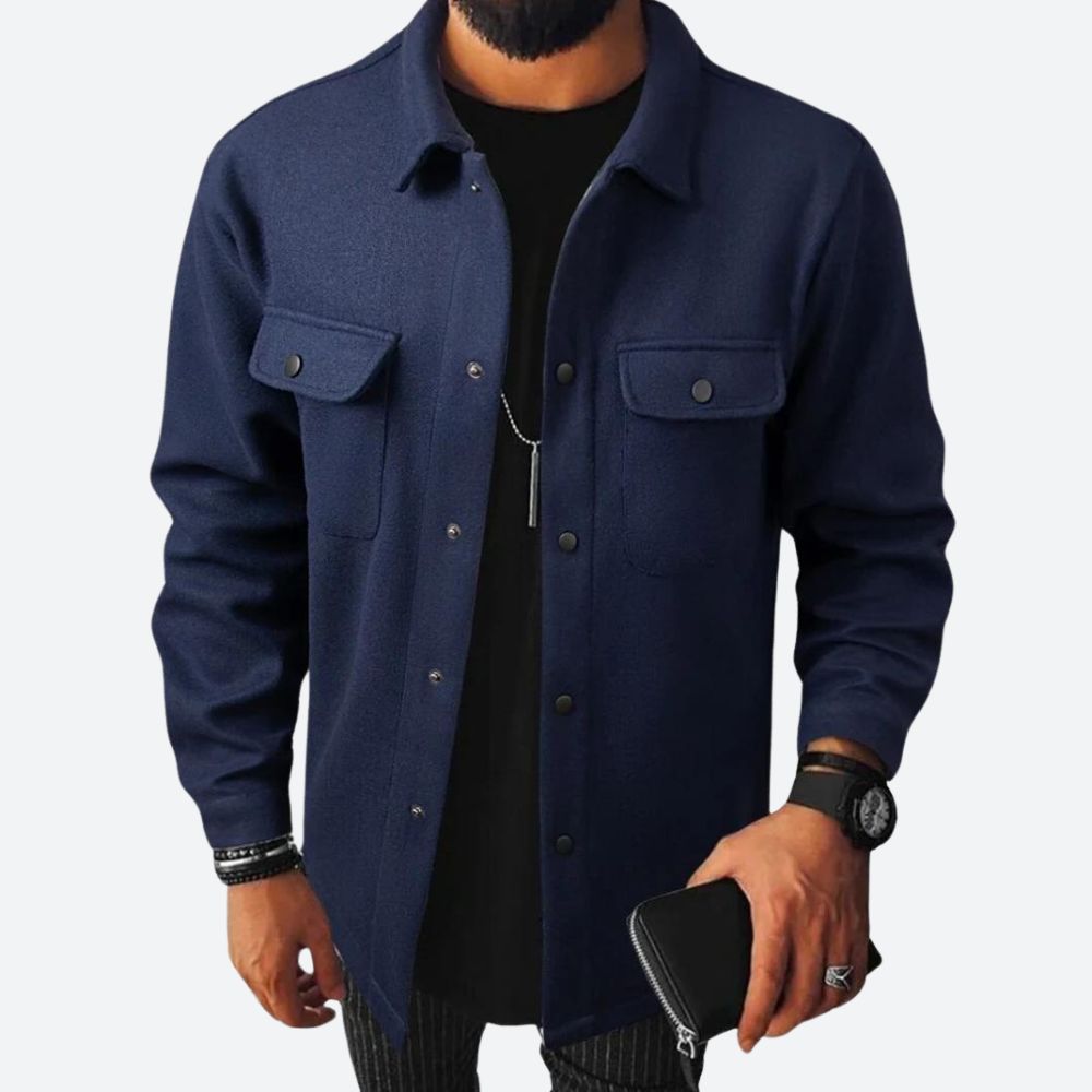 Gilet Homme Élégant – Veste Sans Manches Douillette & Détendue au Style Classique