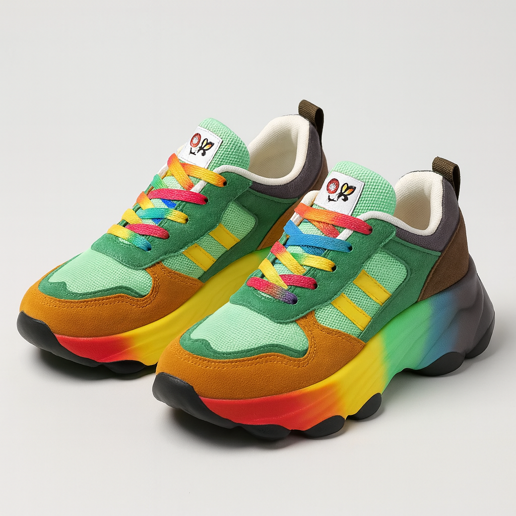 Chaussures running colorées pour adulte hommes femmes