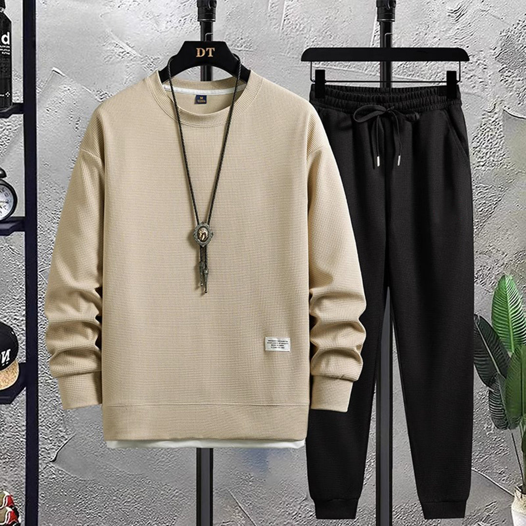 Tenue décontractée homme blanc et noir