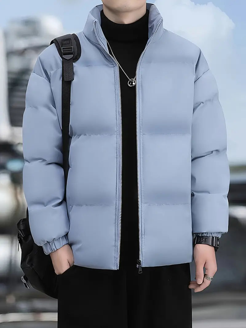 Veste Hiver Élégante pour Homme avec Capuche Réglable