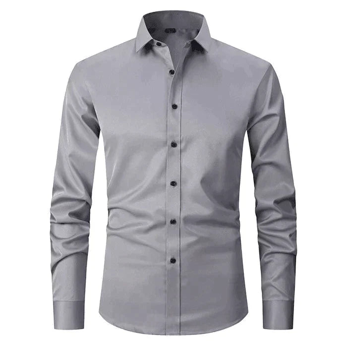 Chemise Homme Confort Manches Longues Élégante