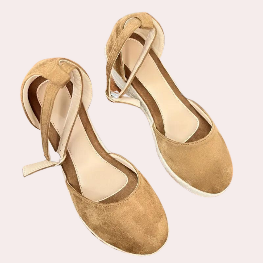 Sandales mode avec sangle de cheville ajustable et style décontracté