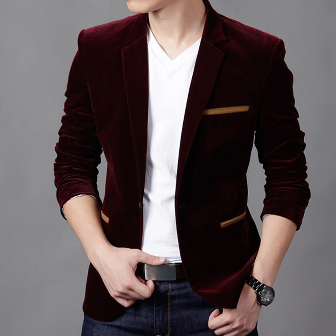 Azul - Élégance Blazer Classique pour Homme