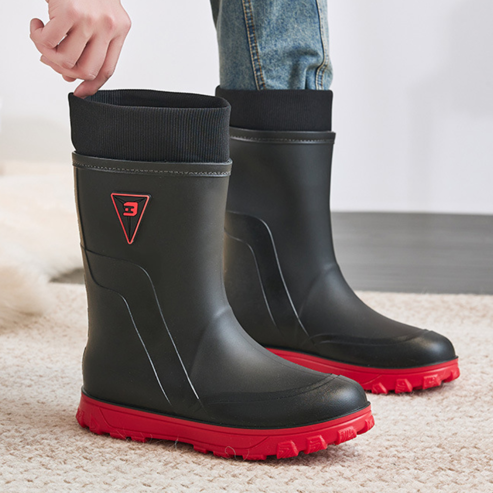 Pierre - Bottes d'Hiver Confort Mi-Mollet pour Hommes