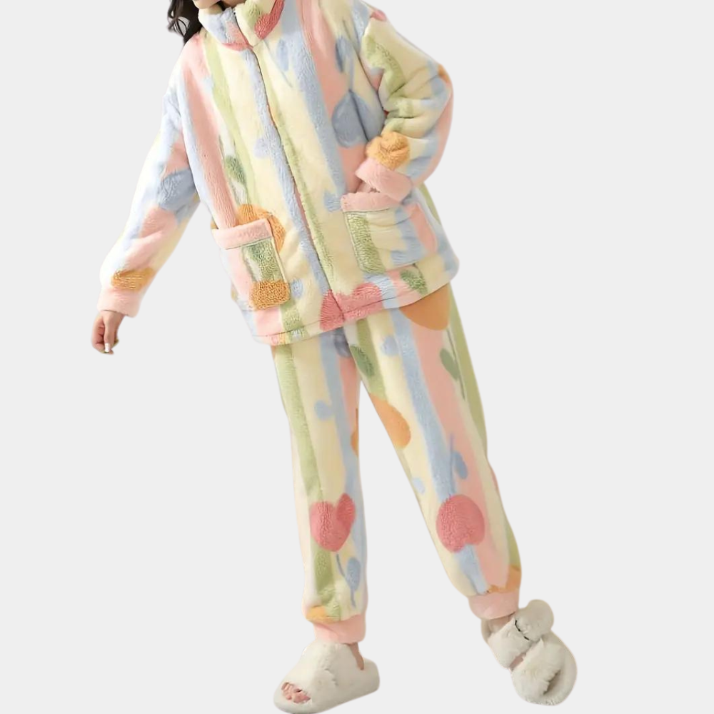 Pyjama Coloré 2 Pièces pour Femme - LuxeStyle