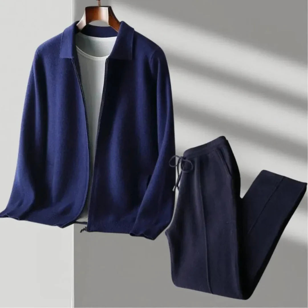 Costume Homme Décontracté Zippé