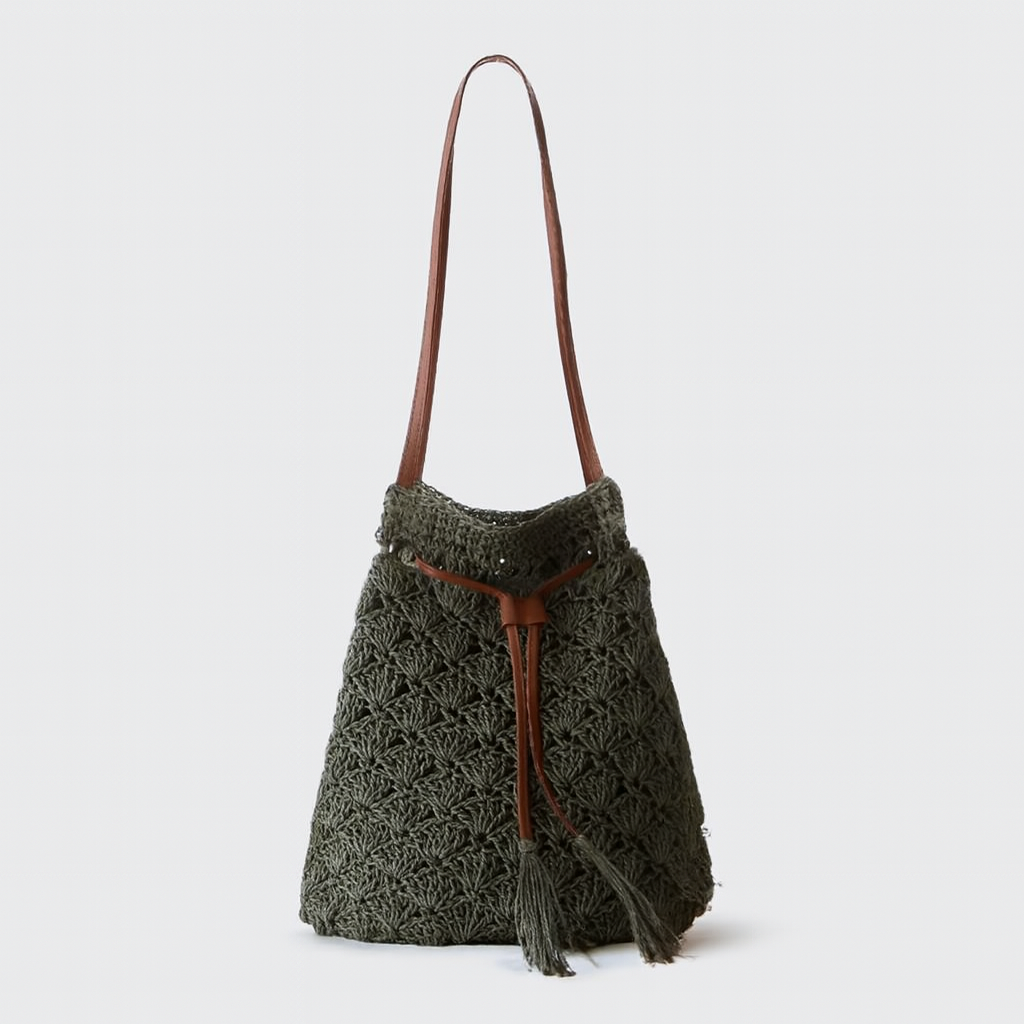 Sac à bandoulière femme grande taille avec fermeture ajustable
