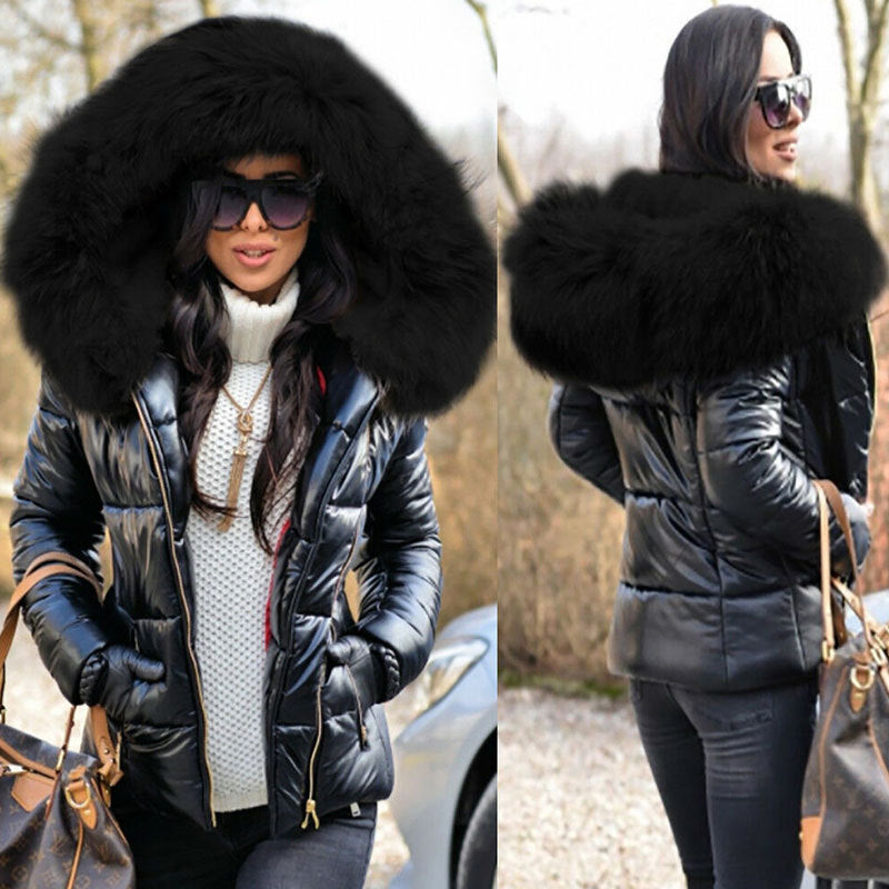 Veste Mode Hiver À Capuche