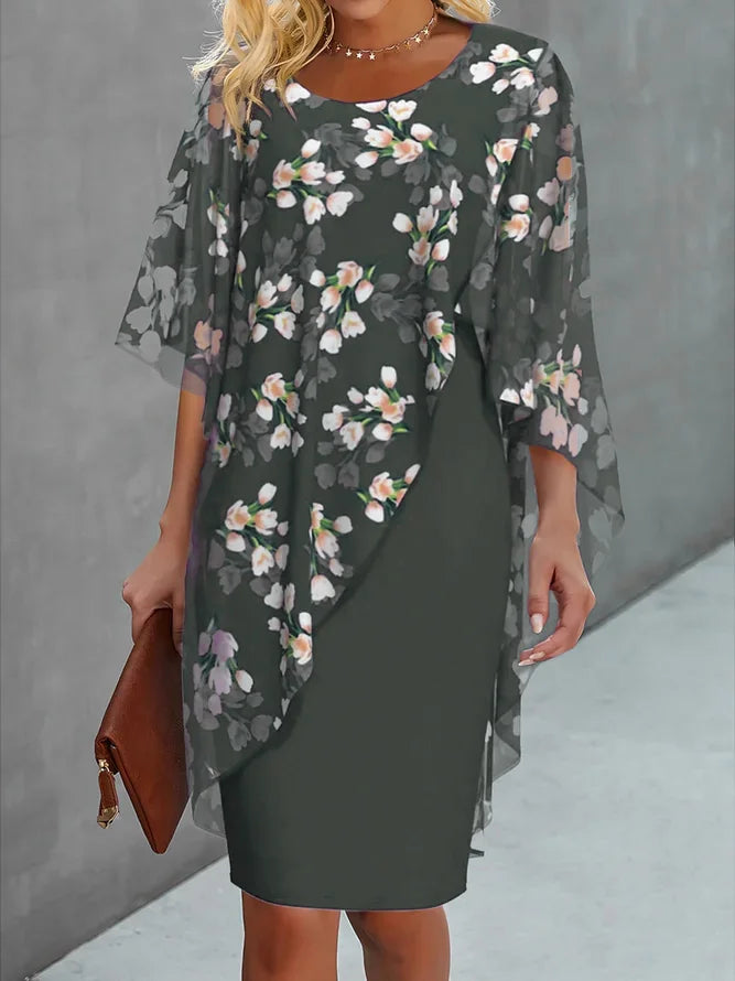 Robe Femme Chiffon Élégante pour Soirée