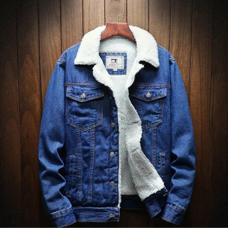 Veste Jean Homme Hivernale Chaude